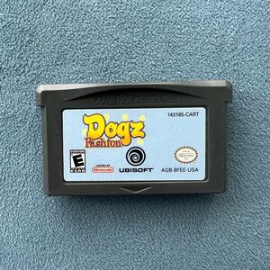 Dogz Fashion Game Boy Advance SP Cartridge